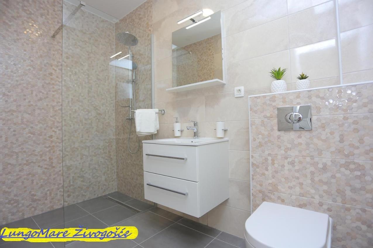 Apartmants Villa Lungo Mare Živogošće Exterior foto